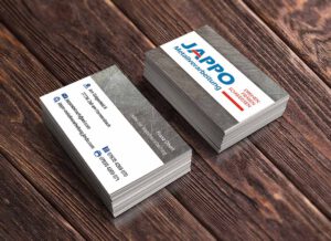 Print Visitenkarten Jappo Metallverarbeitung Zell am Harmersbach